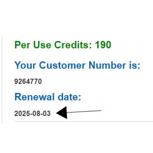 Lab License Renewal Annual